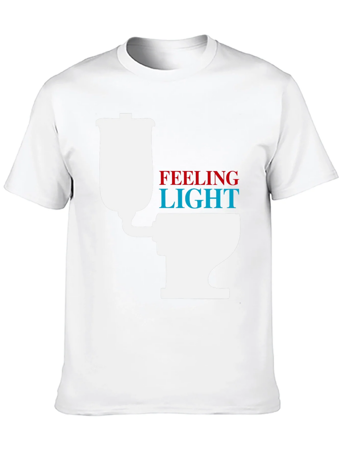 Feeling Light Funny Toilet Humor T-Shirt product image 9