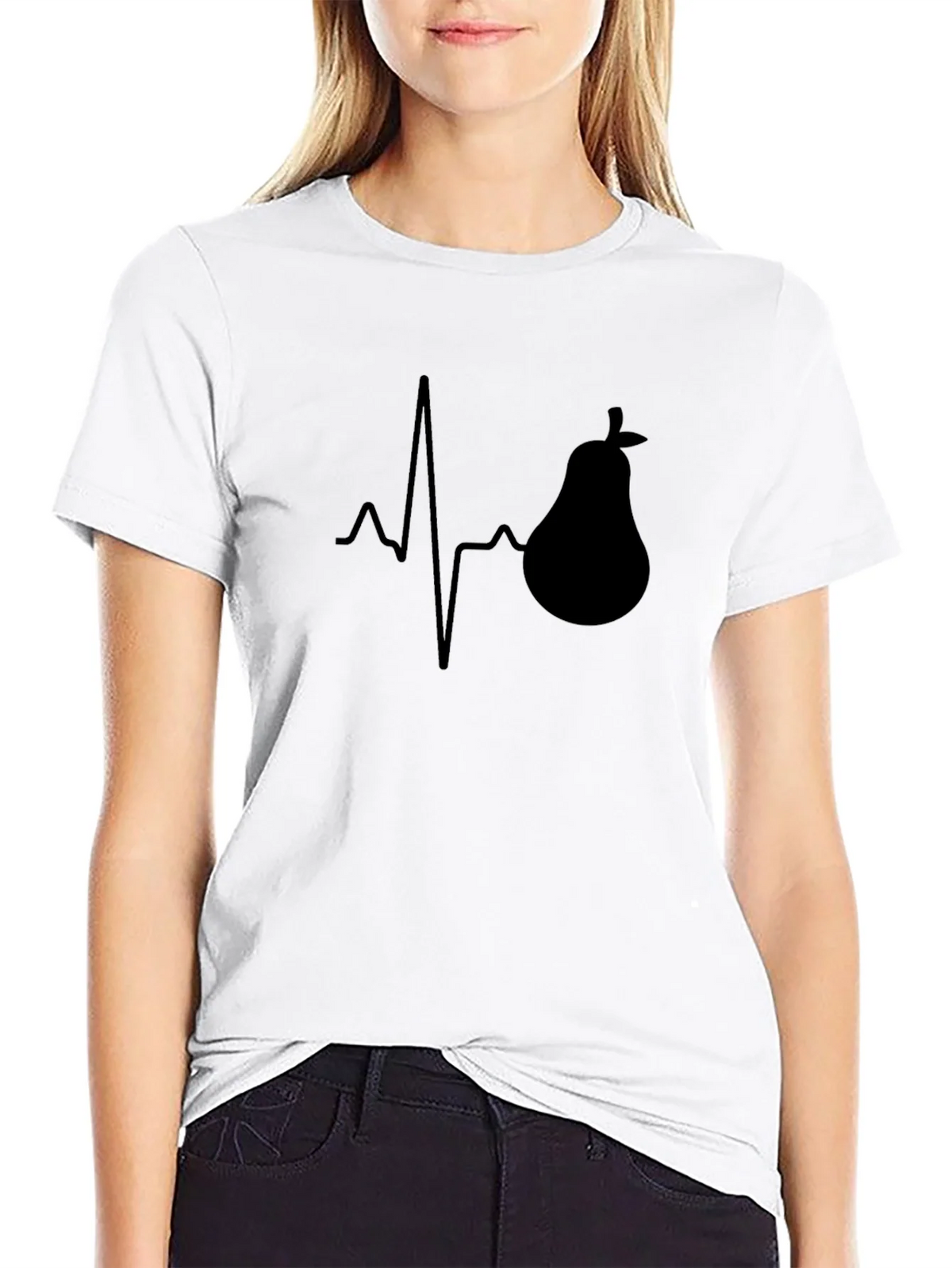 Pear Heartbeat T-Shirt - Fruit Lover Tee product image 8