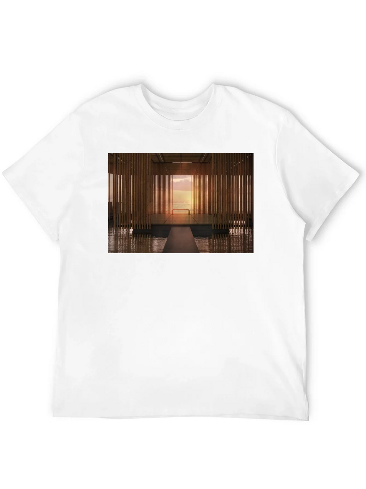 Modern Zen Architectural T-Shirt product image 3