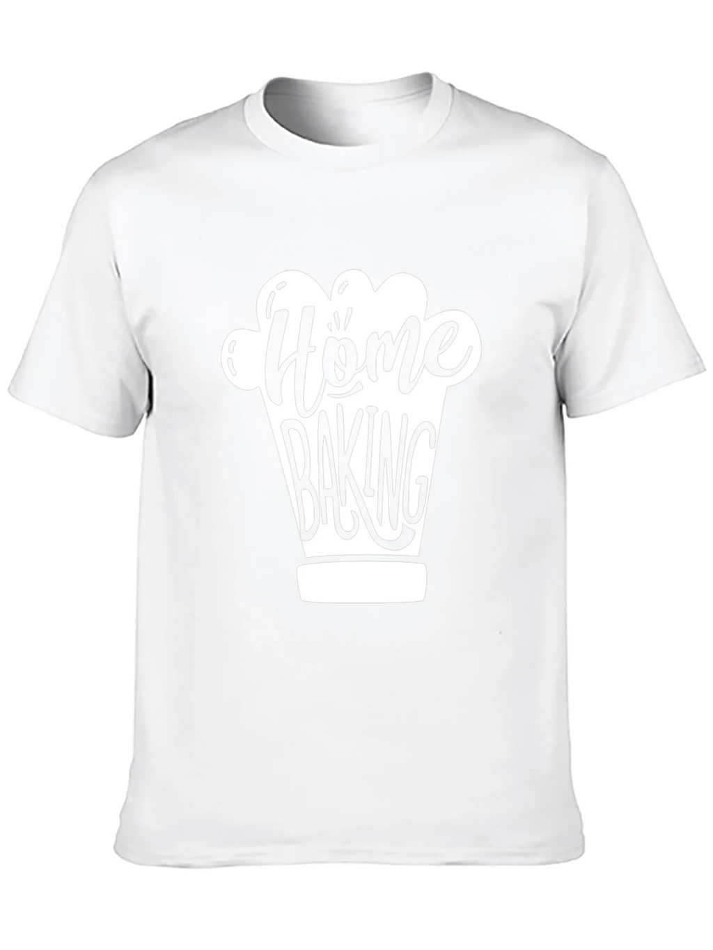 Home Baking T-Shirt - Chef Hat Design