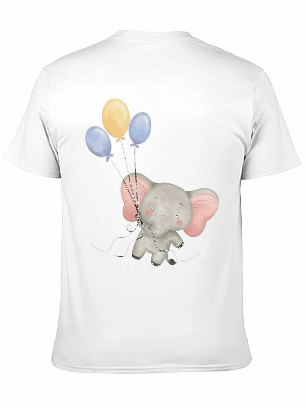 Elephant with Balloons Graphic Tee product image 9