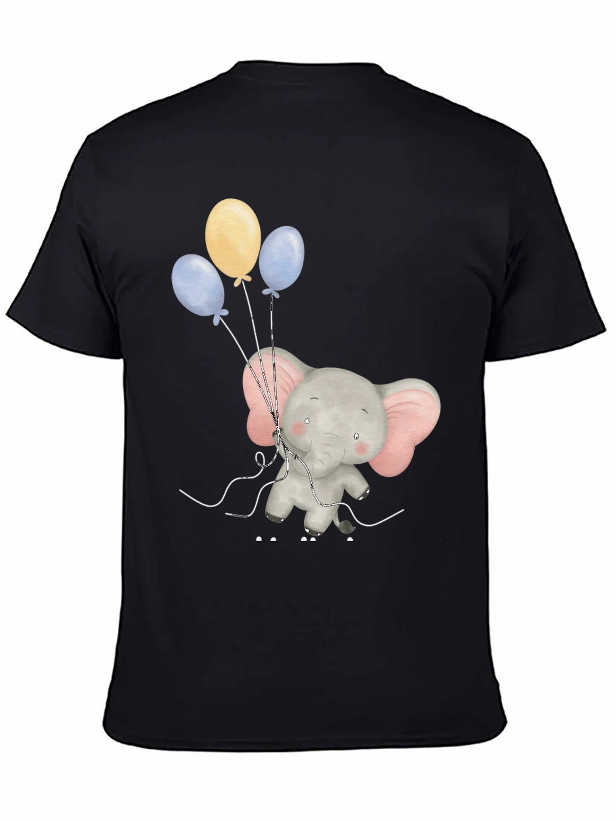 Elephant with Balloons Graphic Tee product image 4