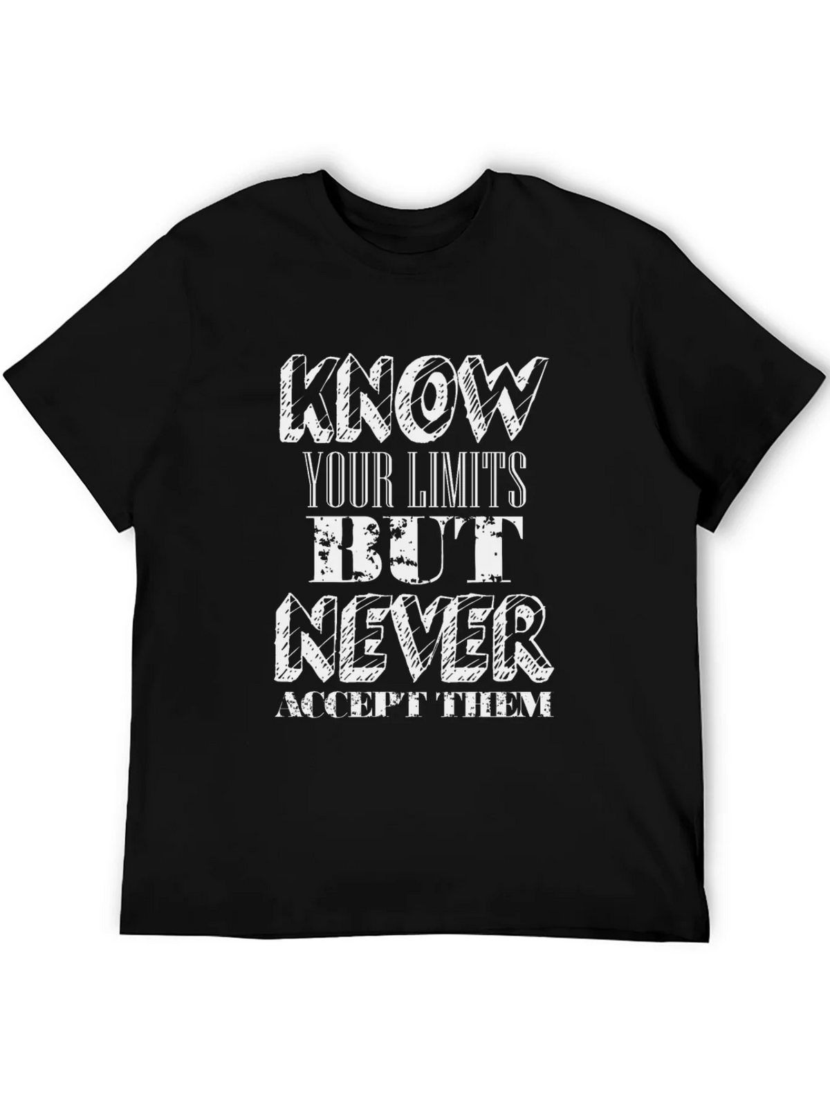 Know Your Limits Graphic T-Shirt product image 5