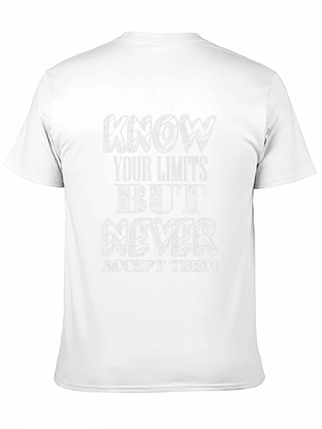 Know Your Limits Graphic T-Shirt product image 10