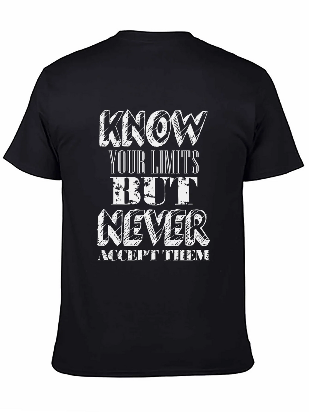 Know Your Limits Graphic T-Shirt product image 4
