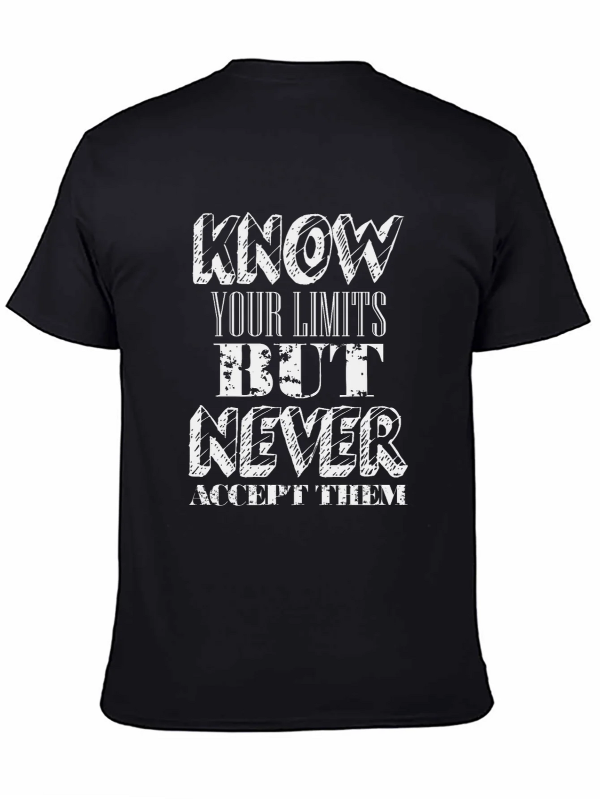 Know Your Limits Graphic T-Shirt product image 4