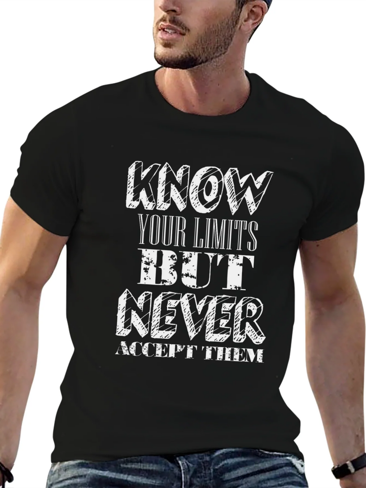 Know Your Limits Graphic T-Shirt product image 6