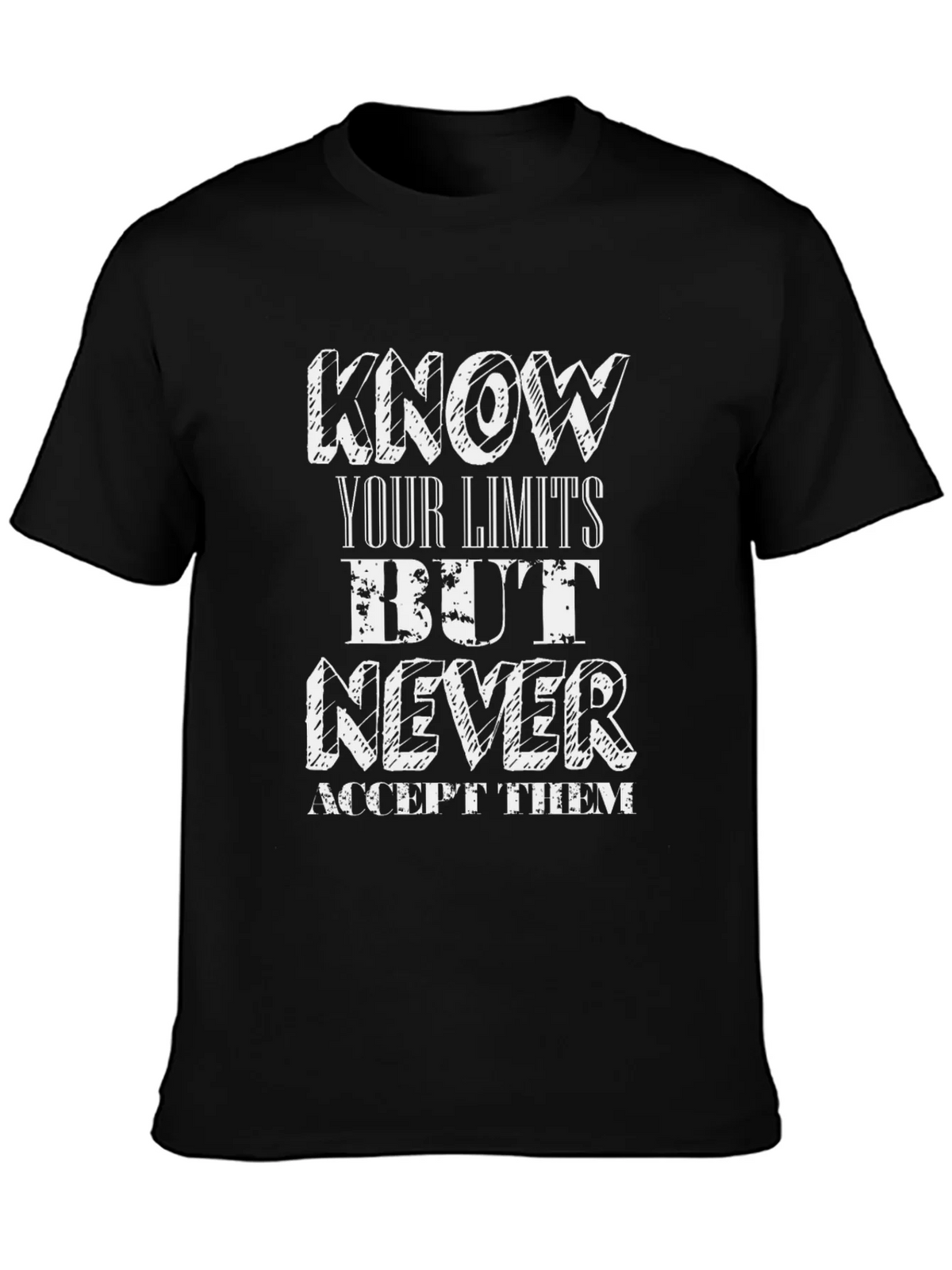 Know Your Limits Graphic T-Shirt product image 3