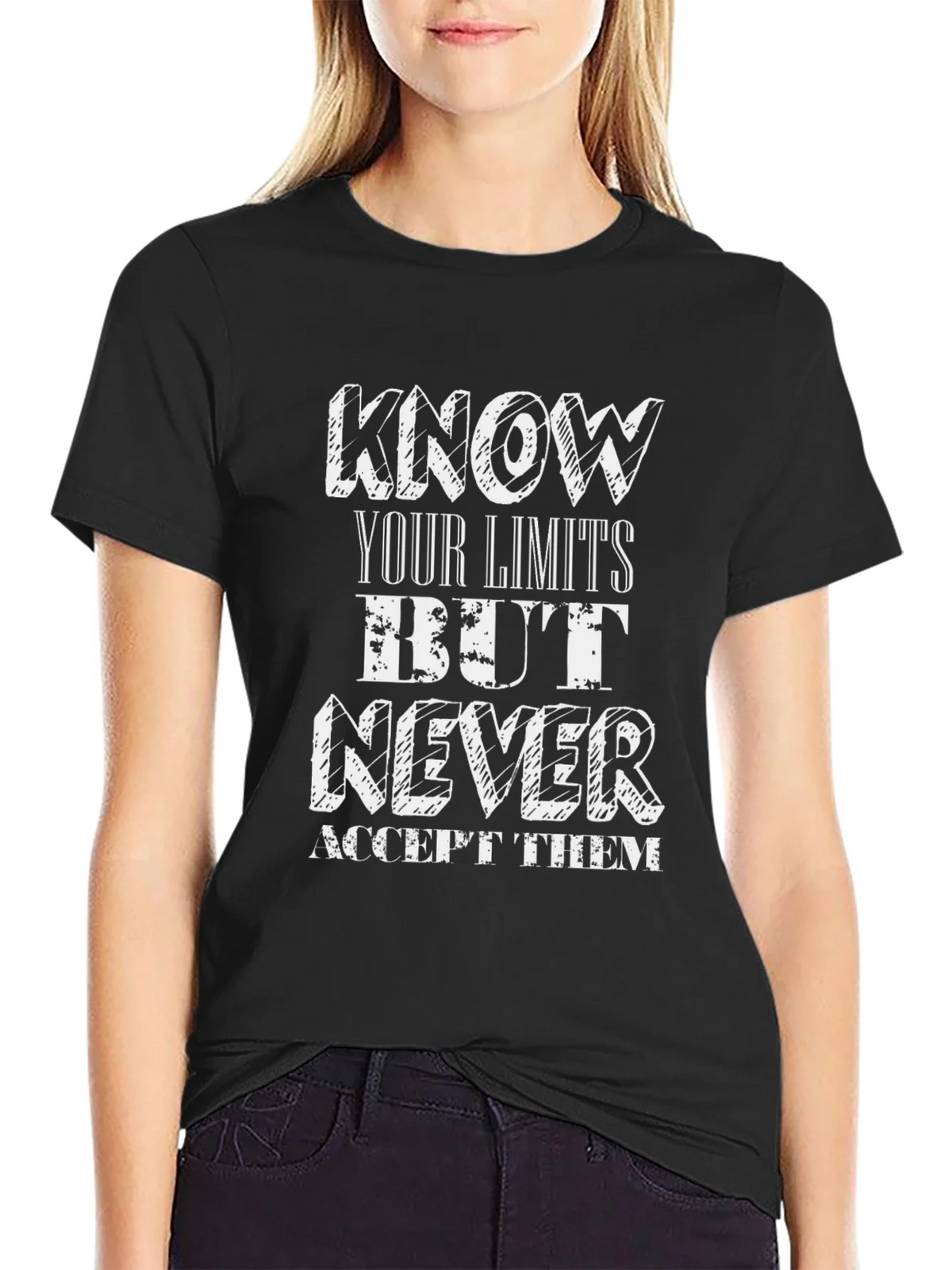 Know Your Limits Graphic T-Shirt product image 2