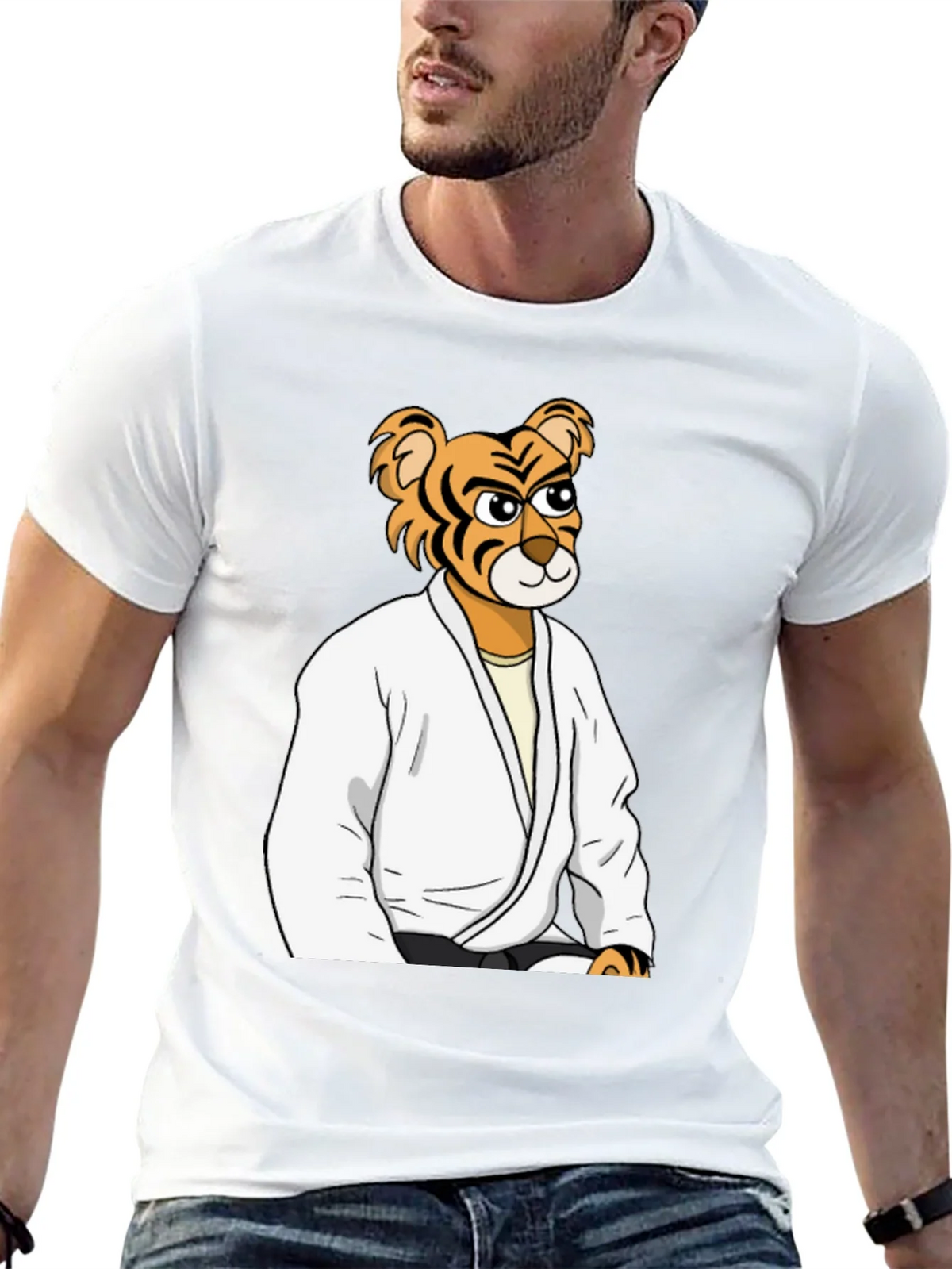 Tiger Jiu-Jitsu Black T-Shirt product image 12
