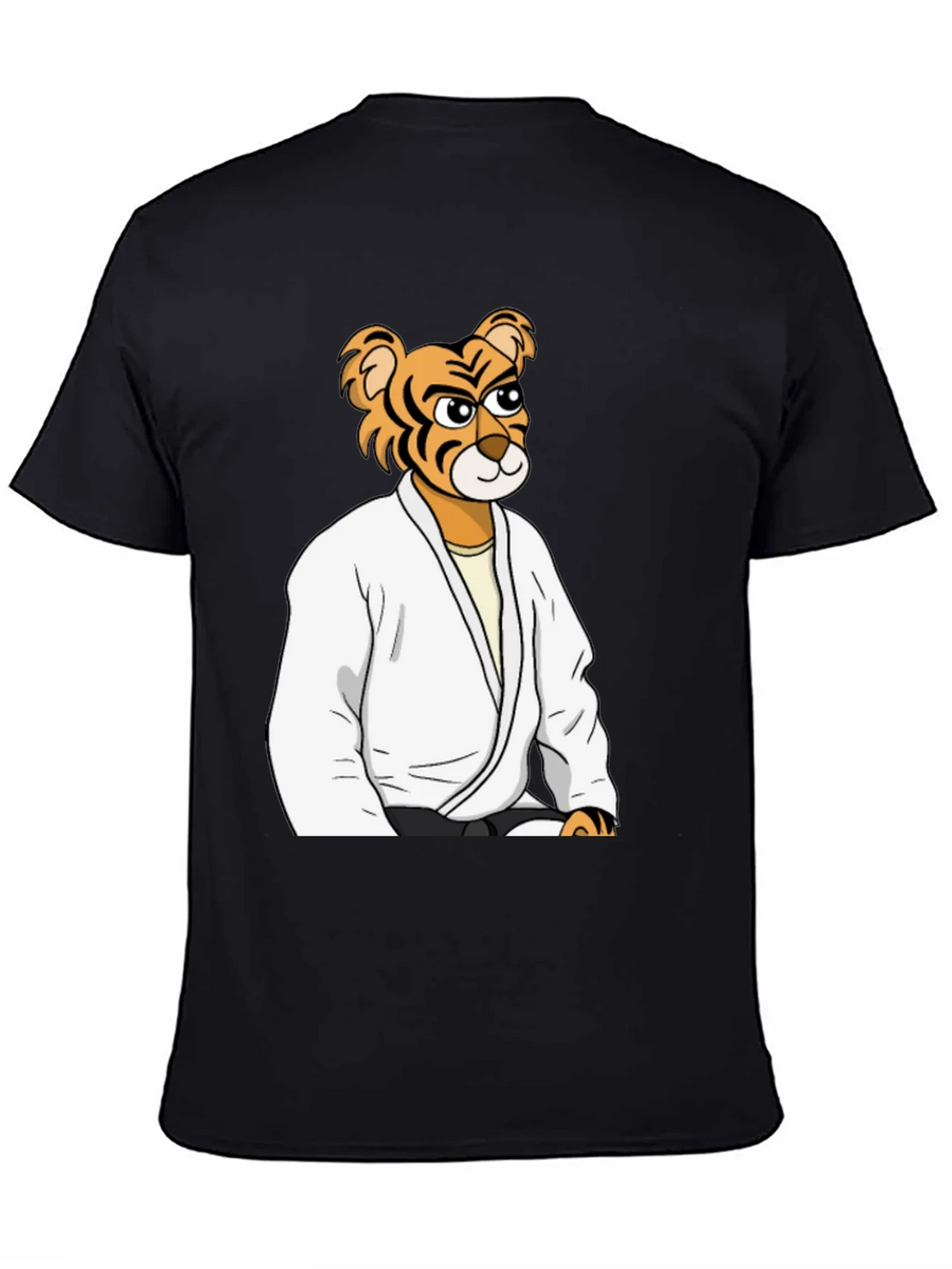 Tiger Jiu-Jitsu Black T-Shirt product image 4