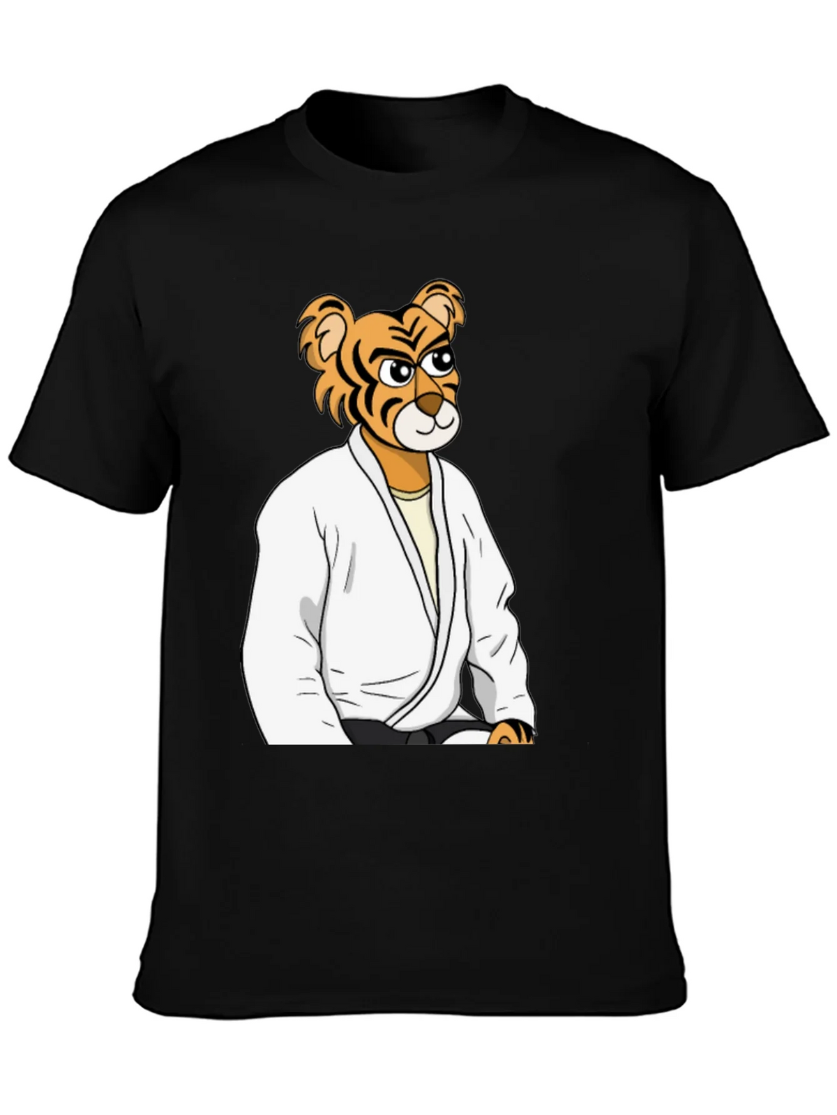 Tiger Jiu-Jitsu Black T-Shirt product image 3