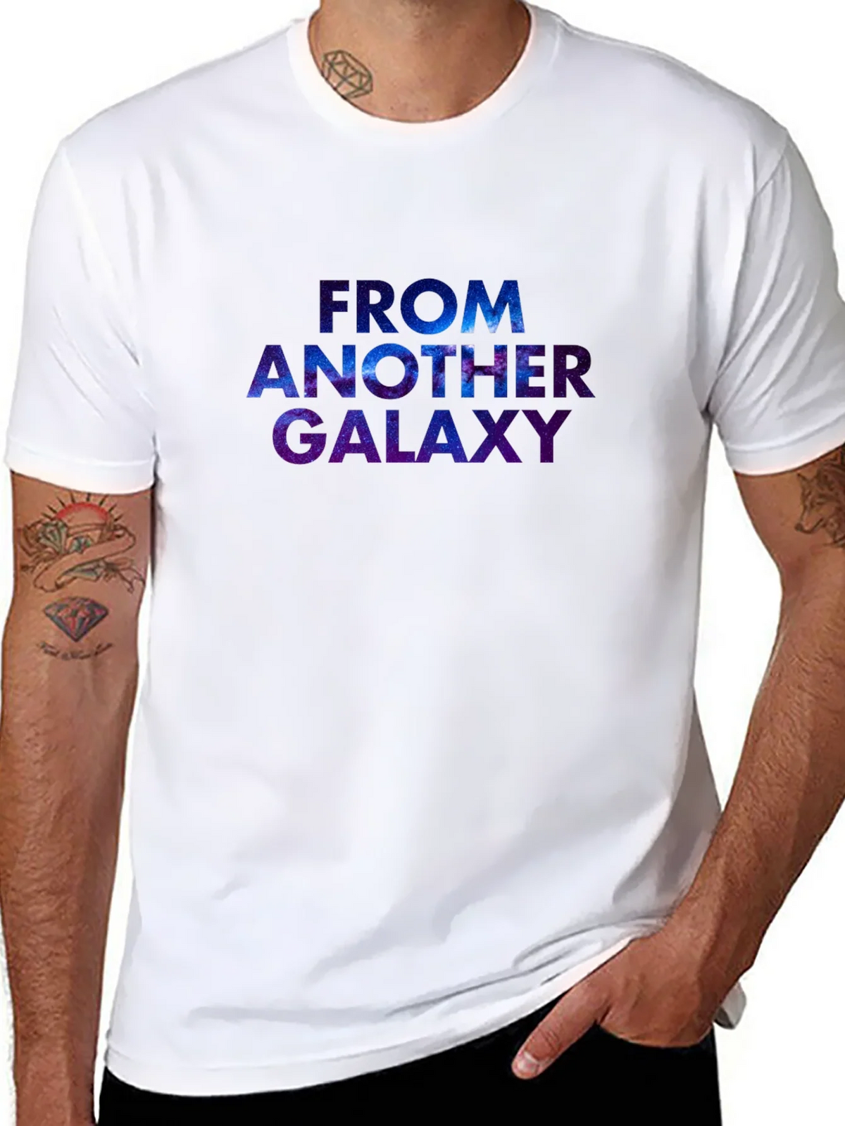 Galaxy Design Graphic T-Shirt product image 7