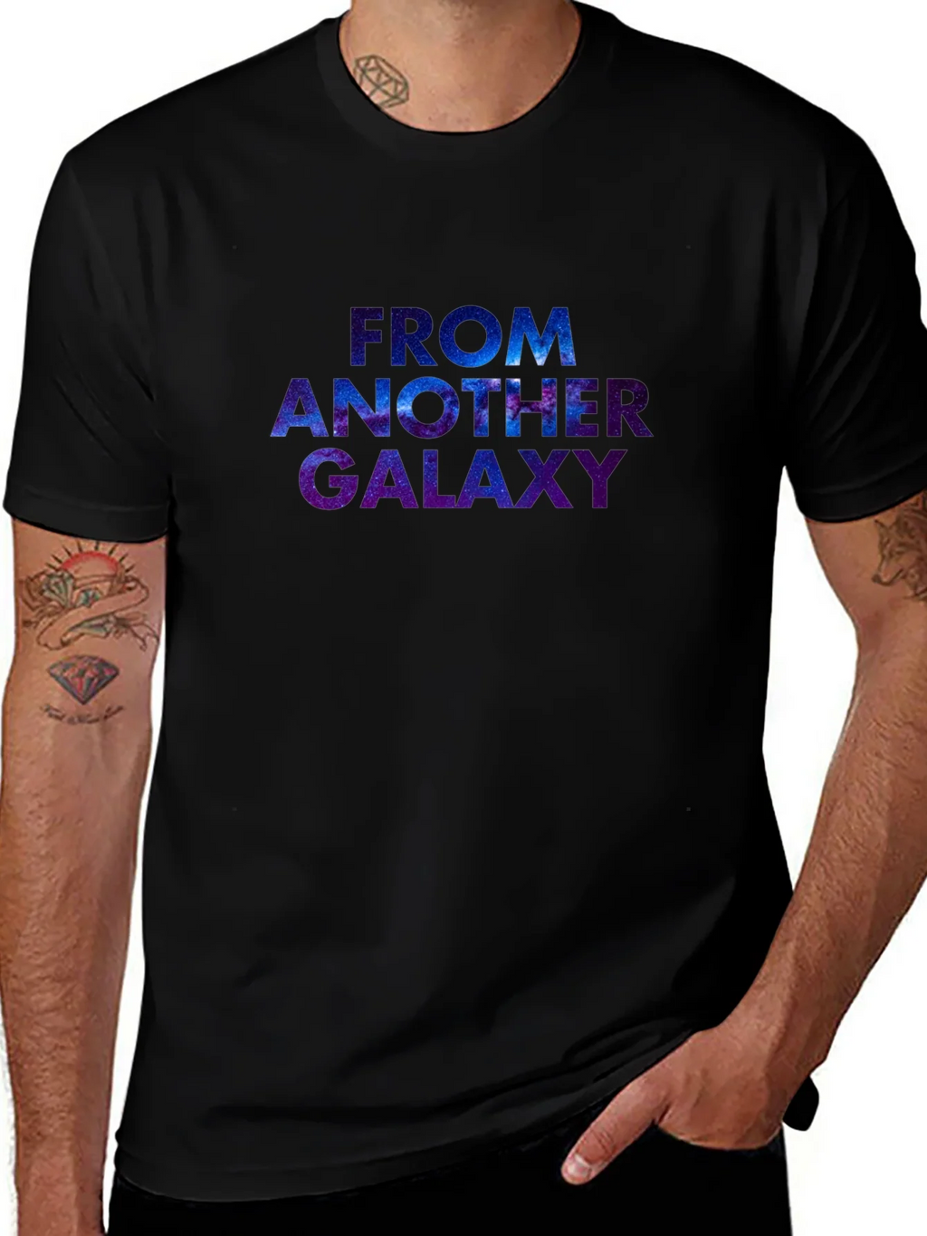 Galaxy Design Graphic T-Shirt product image 1