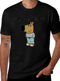 Chill Guy Cartoon Dog T-Shirt product image 1