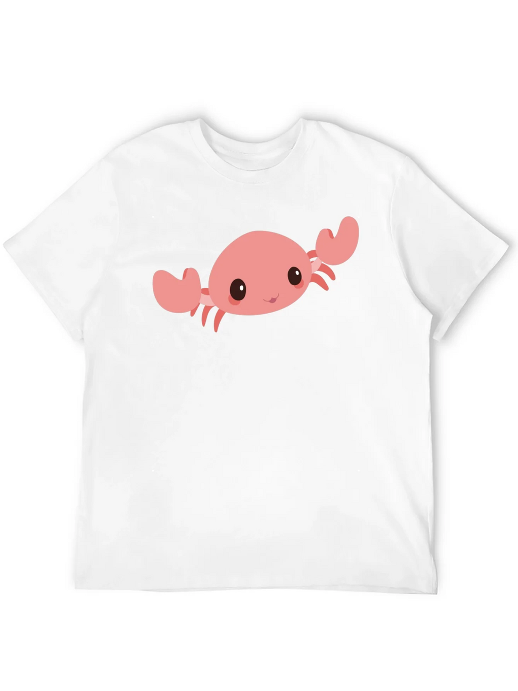 Cute Crab Graphic Tee - Black Cotton Comfort product image 7