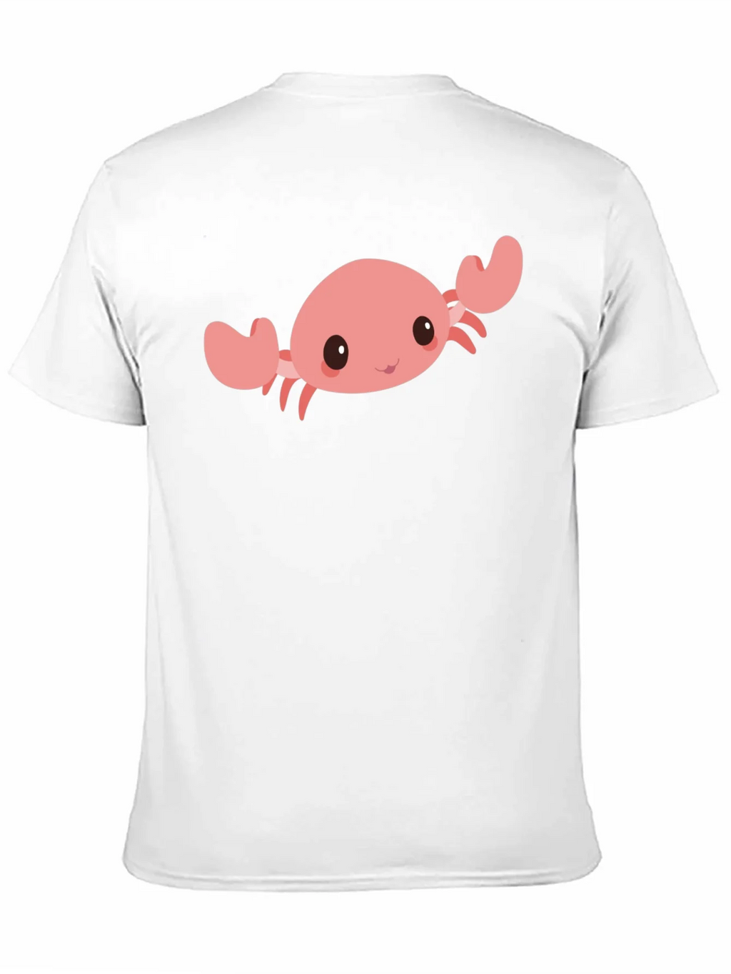 Cute Crab Graphic Tee - Black Cotton Comfort product image 6