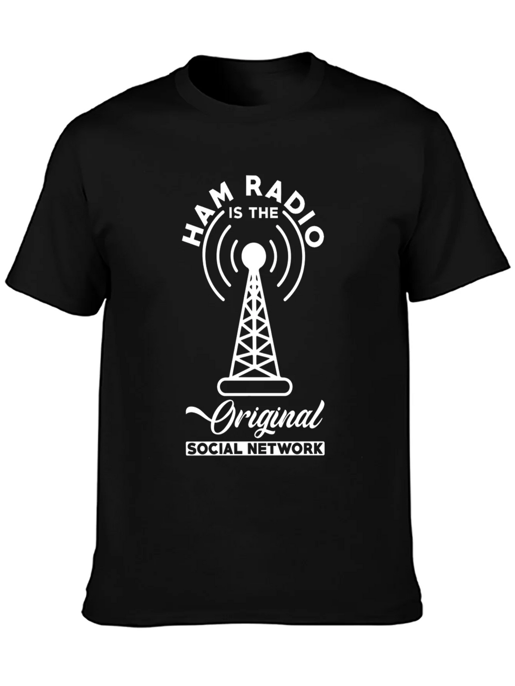 Ham Radio Original Social Network Graphic Tee product image 3