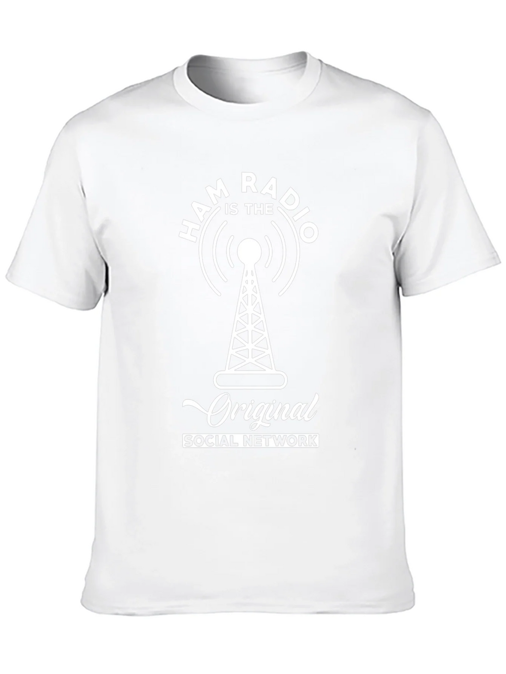 Ham Radio Original Social Network Graphic Tee product image 9