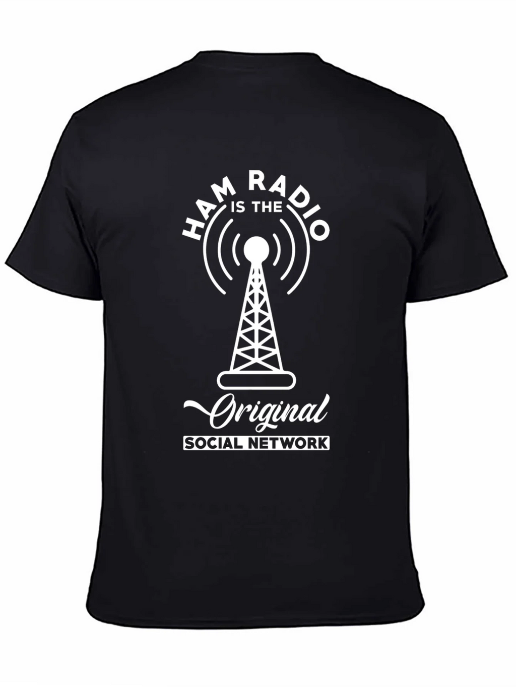 Ham Radio Original Social Network Graphic Tee product image 4