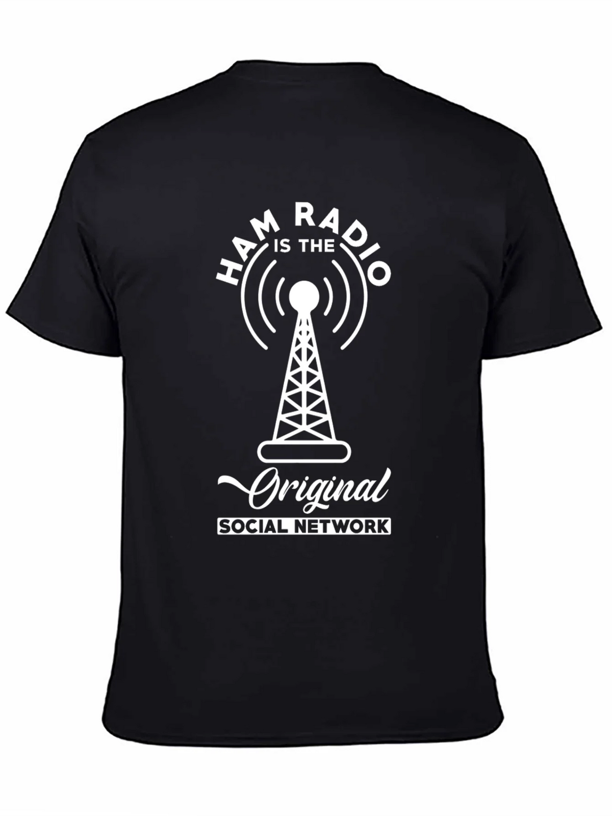 Ham Radio Original Social Network Graphic Tee product image 4