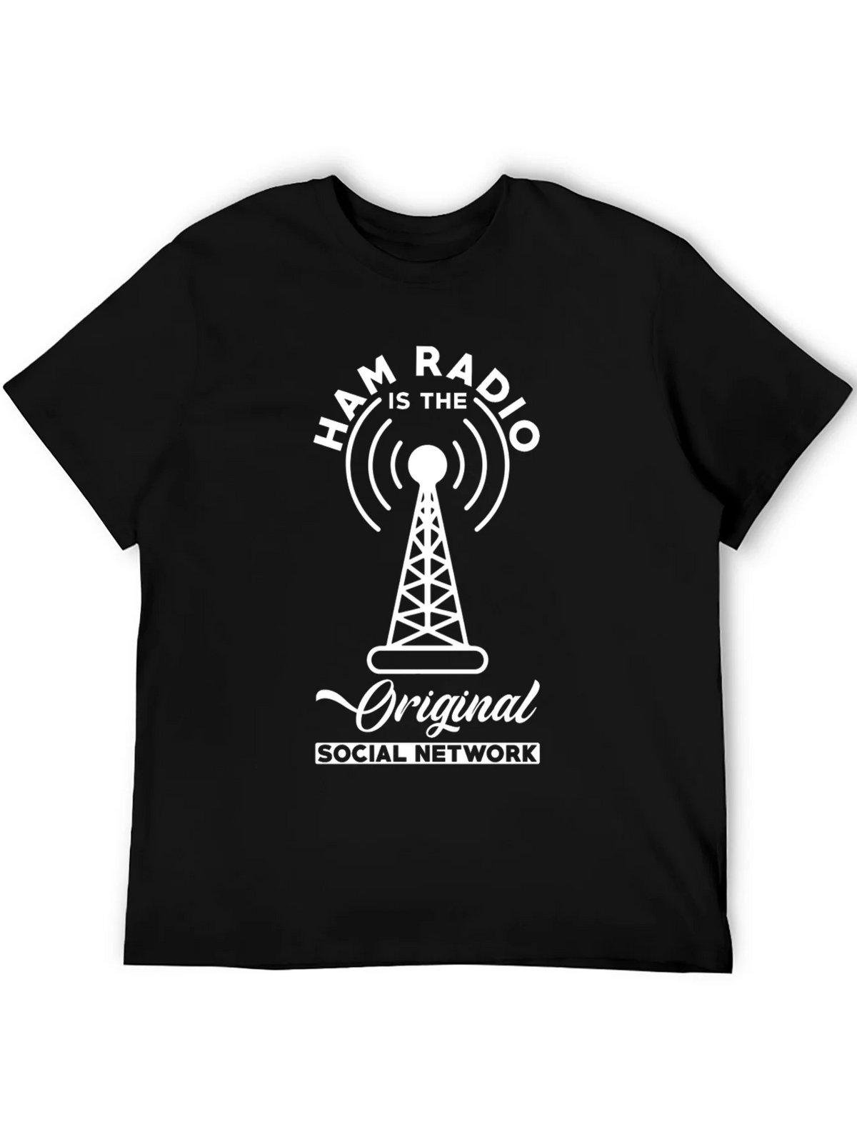Ham Radio Original Social Network Graphic Tee product image 5
