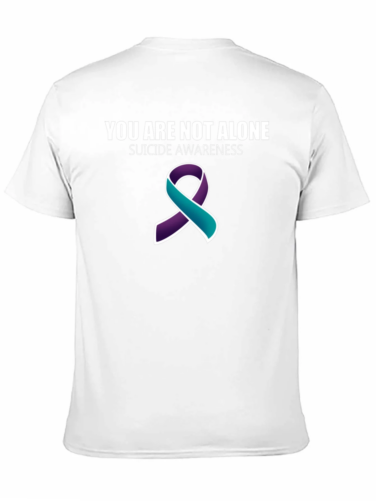 Suicide Awareness Ribbon Graphic Tee product image 6