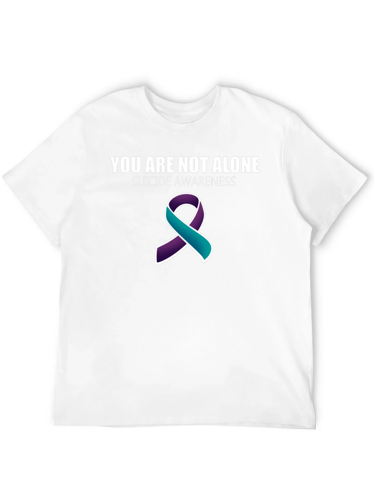 Suicide Awareness Ribbon Graphic Tee product image 7