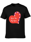Love You T-Shirt with Star Heart Graphic product image 1