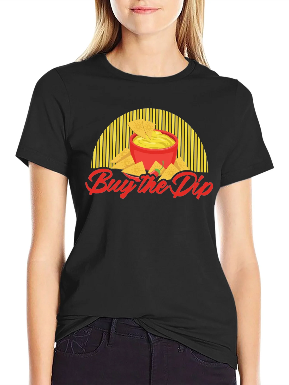 Buy the Dip T-Shirt - Nachos & Queso Design product image 2