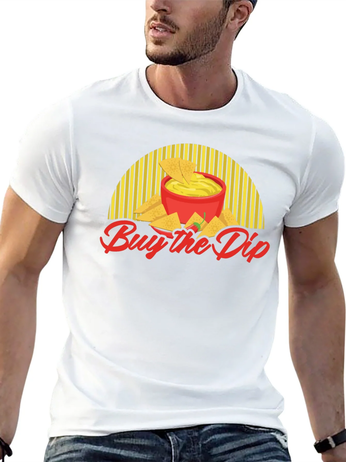 Buy the Dip T-Shirt - Nachos & Queso Design product image 12