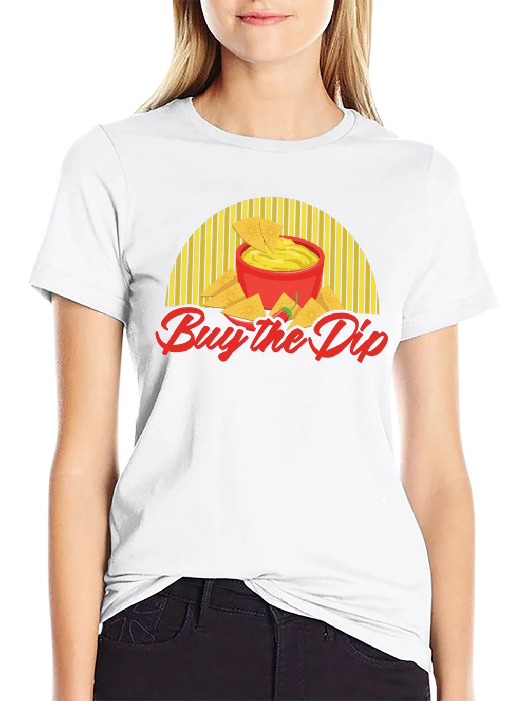 Buy the Dip T-Shirt - Nachos & Queso Design product image 8