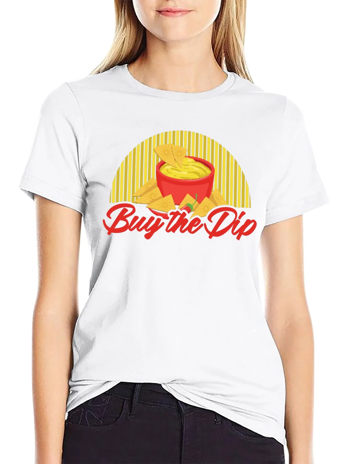 Buy the Dip T-Shirt - Nachos & Queso Design product image 8