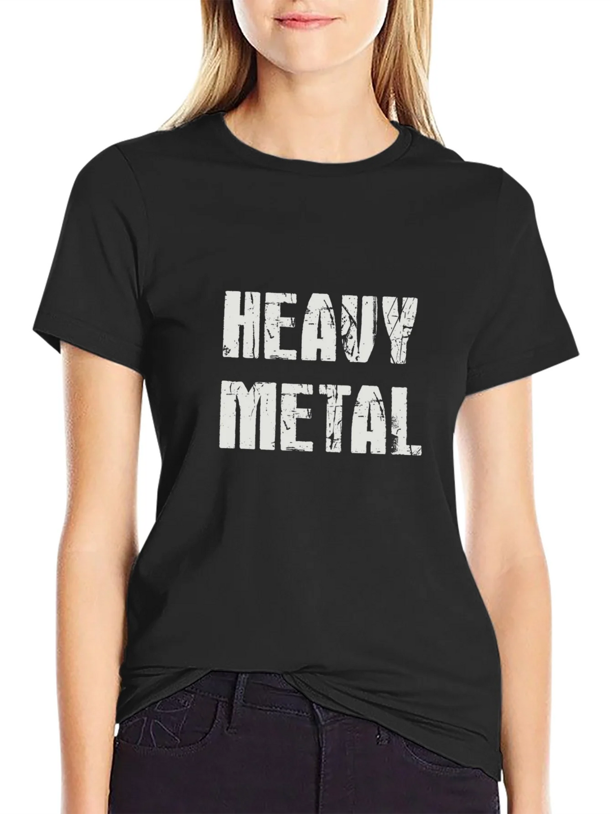 Heavy Metal Distressed Graphic T-Shirt product image 2