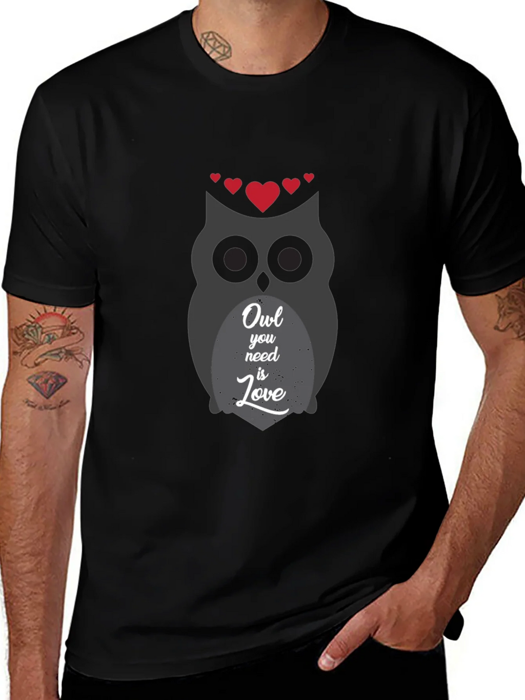 Owl You Need is Love - Graphic T-Shirt product image 1