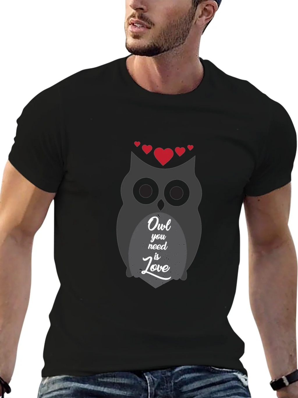 Owl You Need is Love - Graphic T-Shirt product image 5