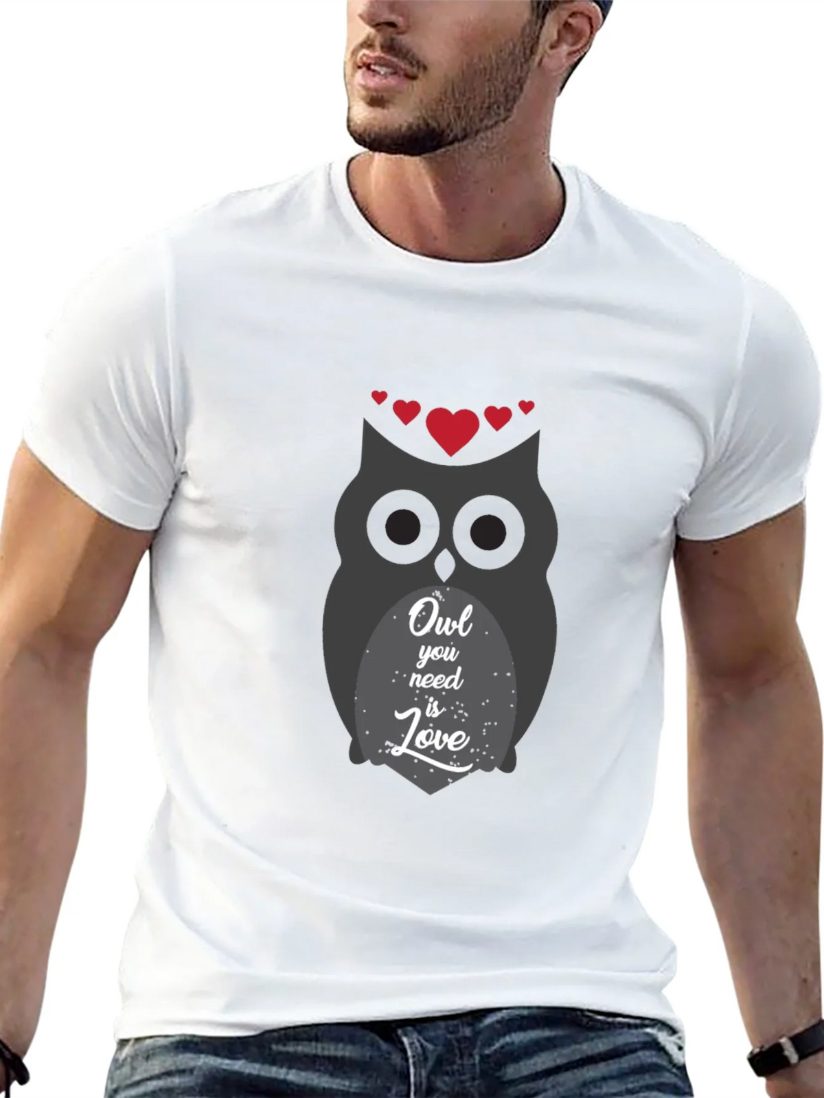 Owl You Need is Love - Graphic T-Shirt product image 10