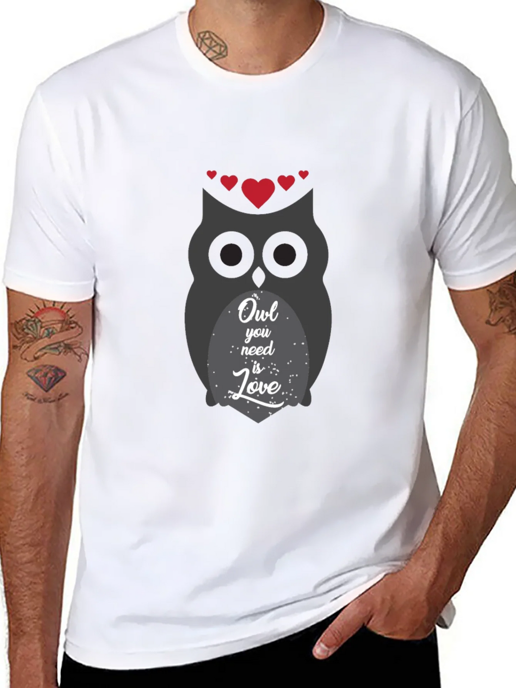 Owl You Need is Love - Graphic T-Shirt product image 6