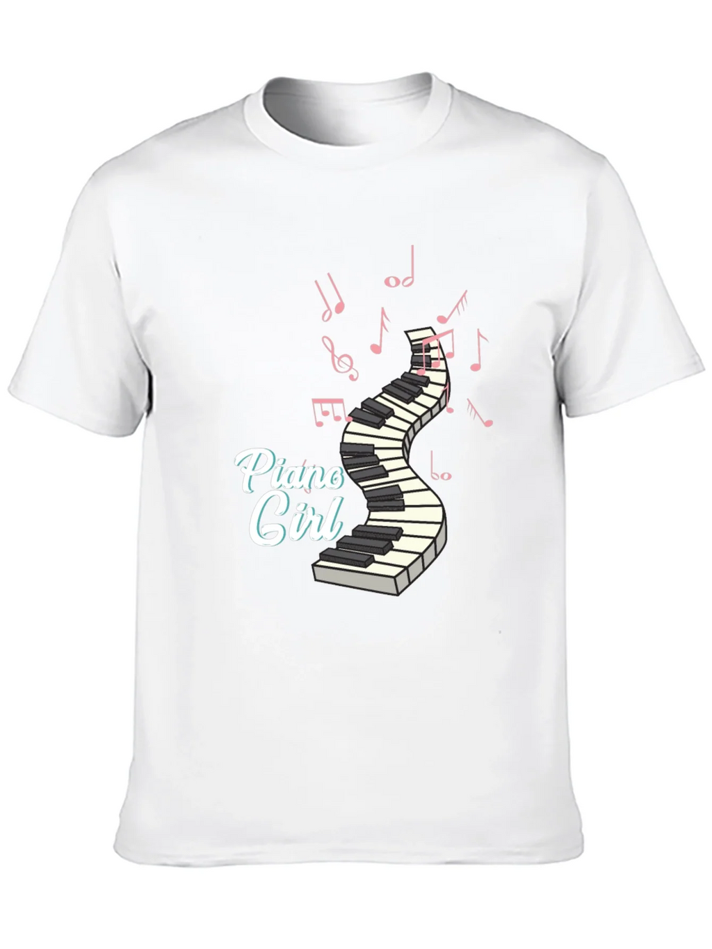 Piano Girl T-Shirt - Music Lover Tee product image 7