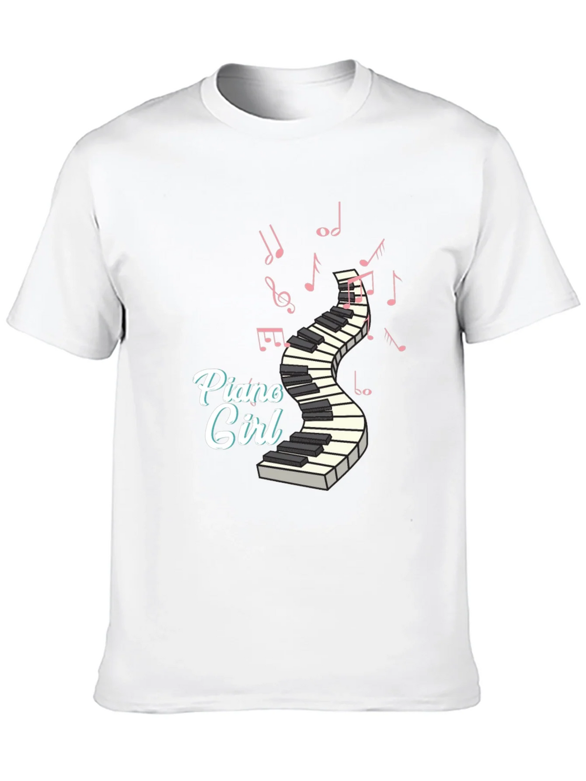 Piano Girl T-Shirt - Music Lover Tee product image 7