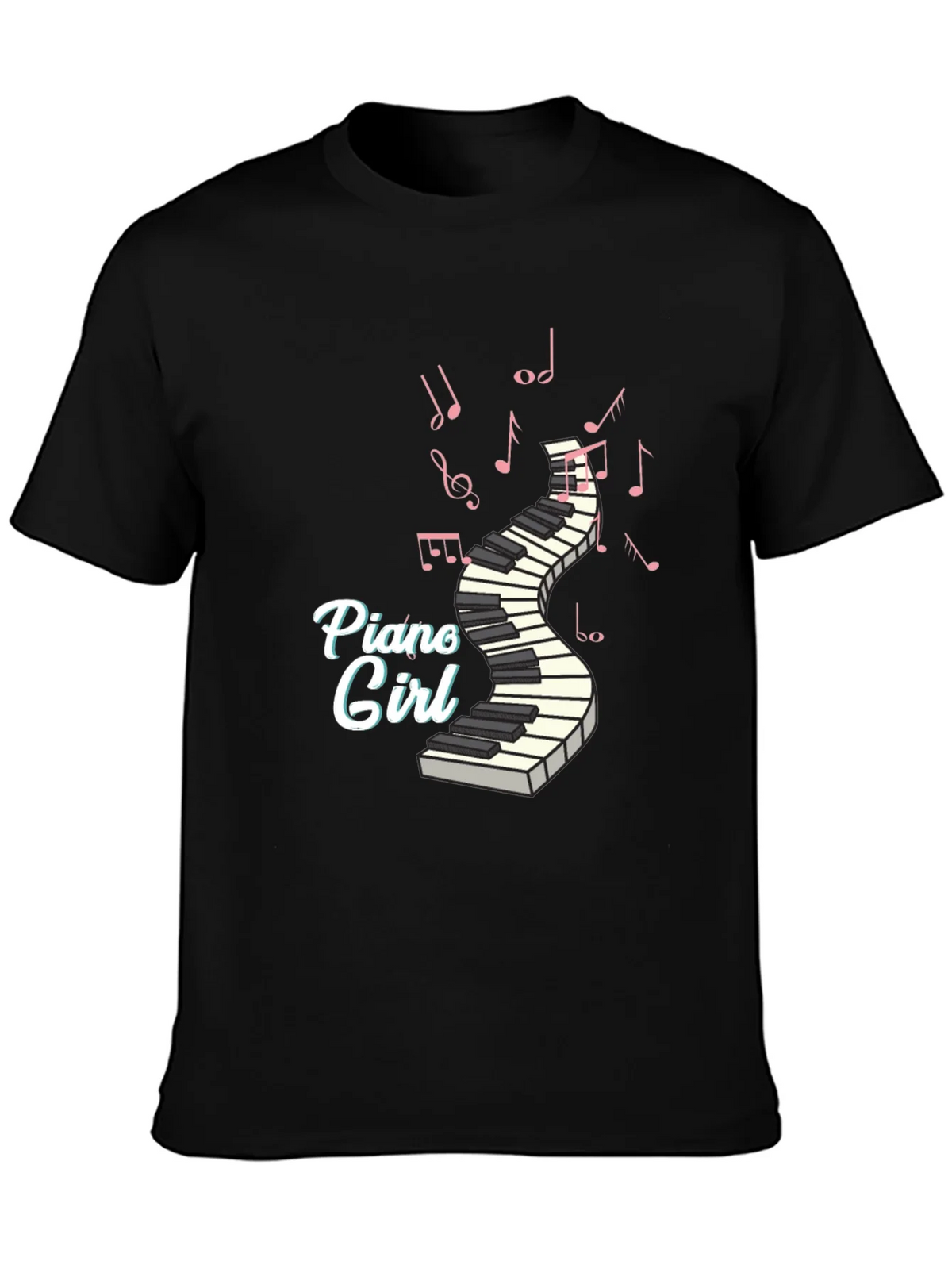 Piano Girl T-Shirt - Music Lover Tee product image 3