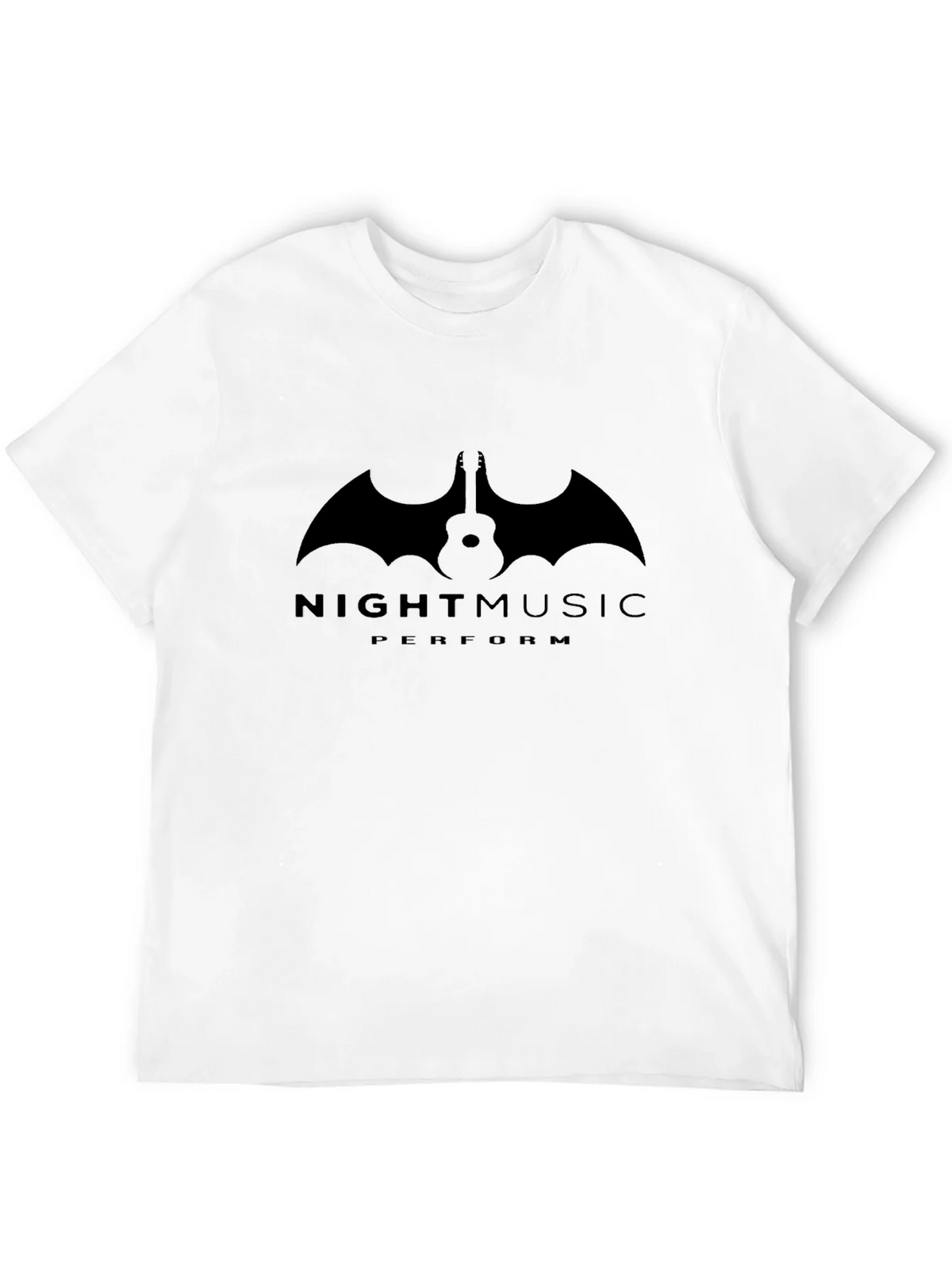 Night Music Guitar Bat Graphic T-Shirt product image 11