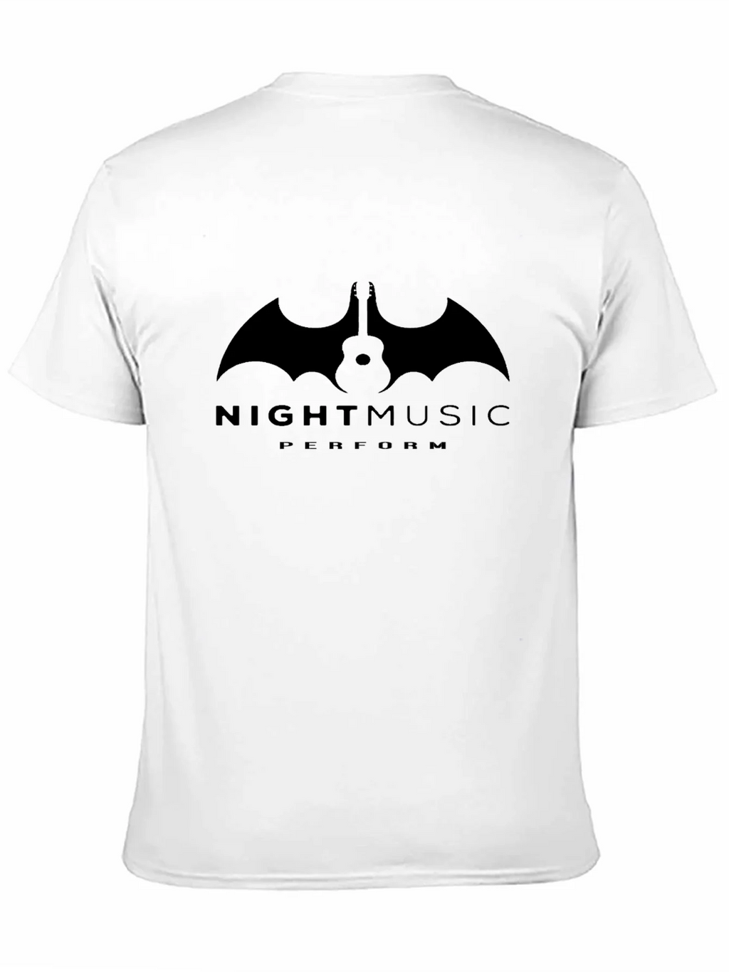 Night Music Guitar Bat Graphic T-Shirt product image 10