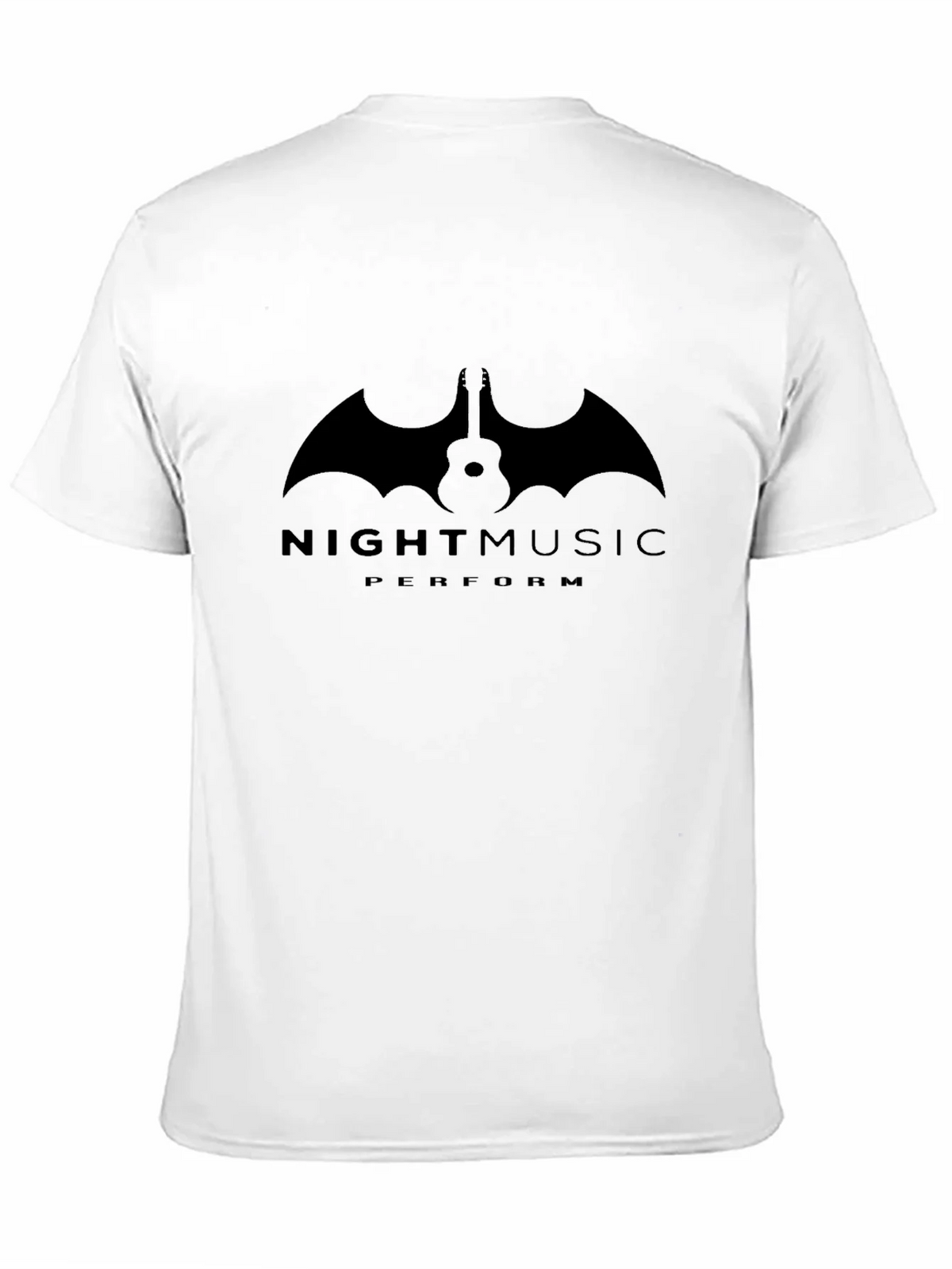 Night Music Guitar Bat Graphic T-Shirt product image 10