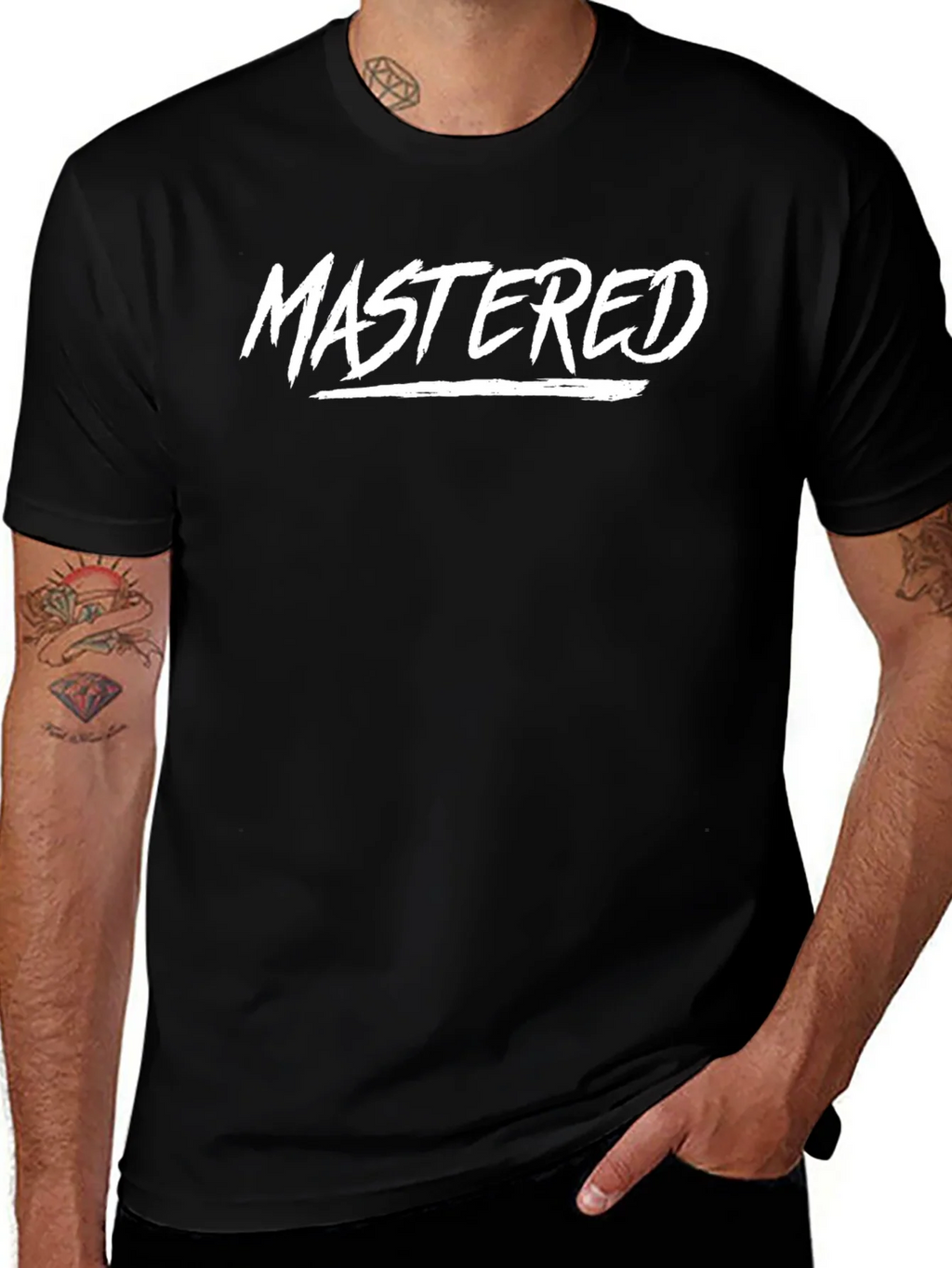 Mastered Graphic Tee - Bold Casual Style product image 1