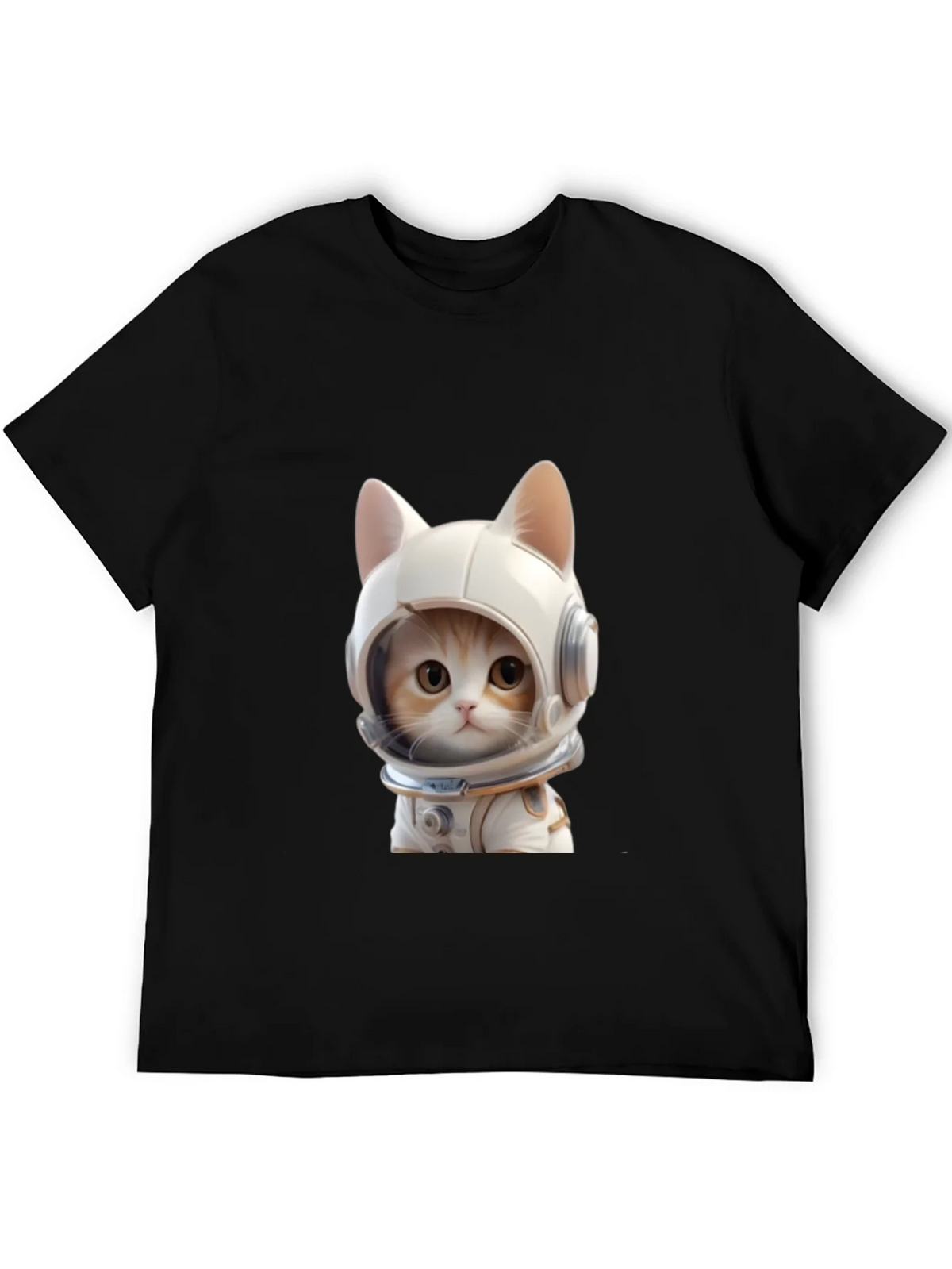 Cat Astronaut T-Shirt - Cool Space Kitten Tee product image 4
