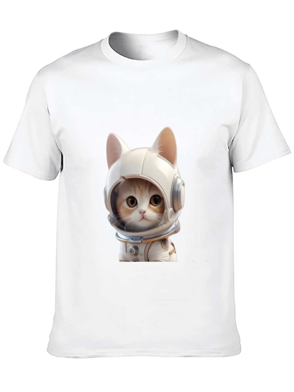 Cat Astronaut T-Shirt - Cool Space Kitten Tee product image 8