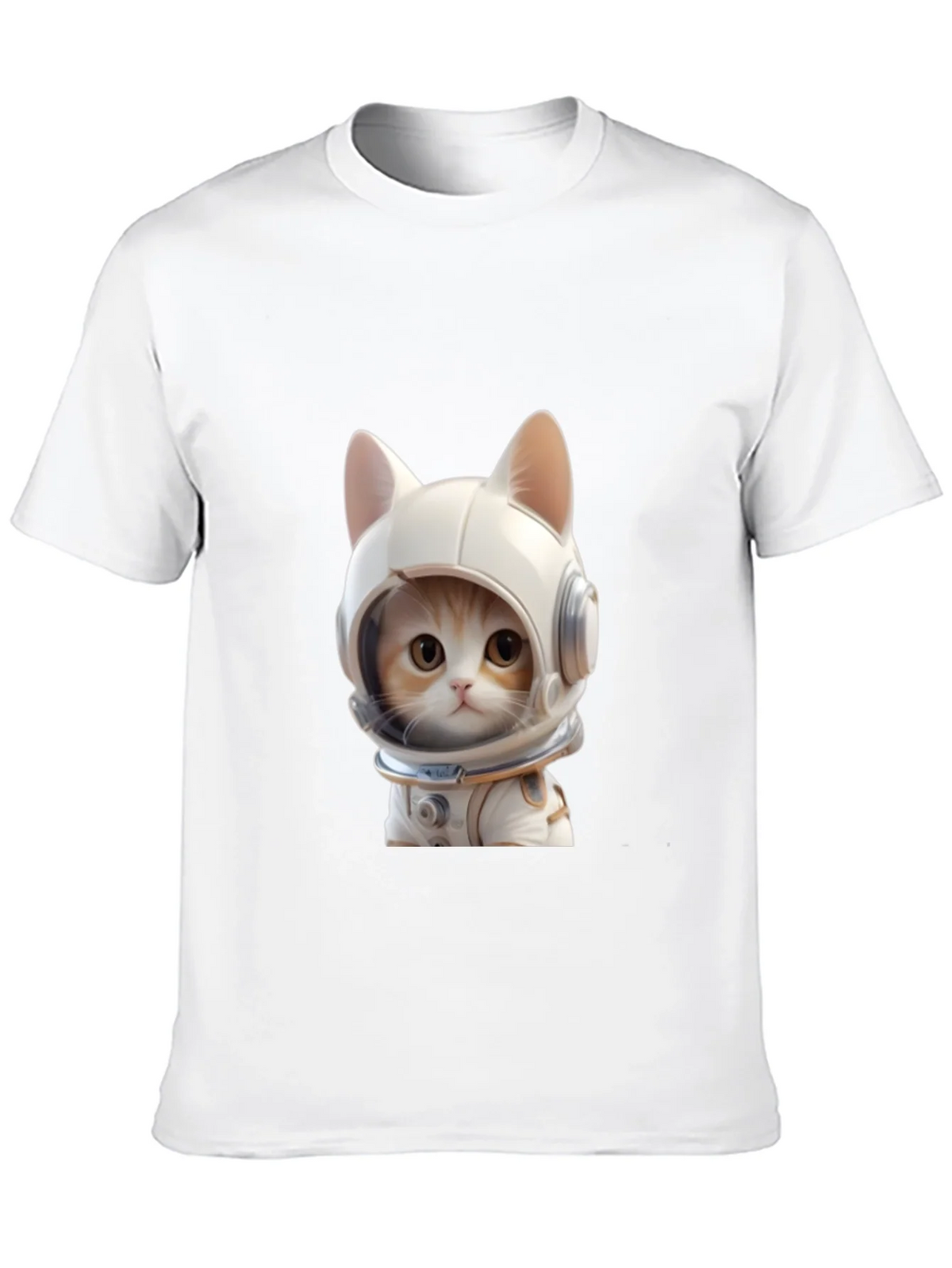 Cat Astronaut T-Shirt - Cool Space Kitten Tee product image 8