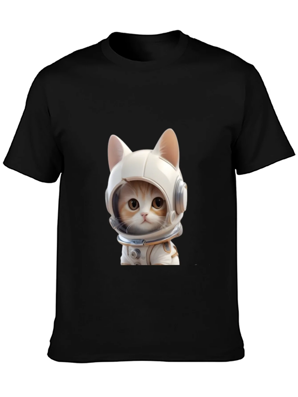 Cat Astronaut T-Shirt - Cool Space Kitten Tee product image 2