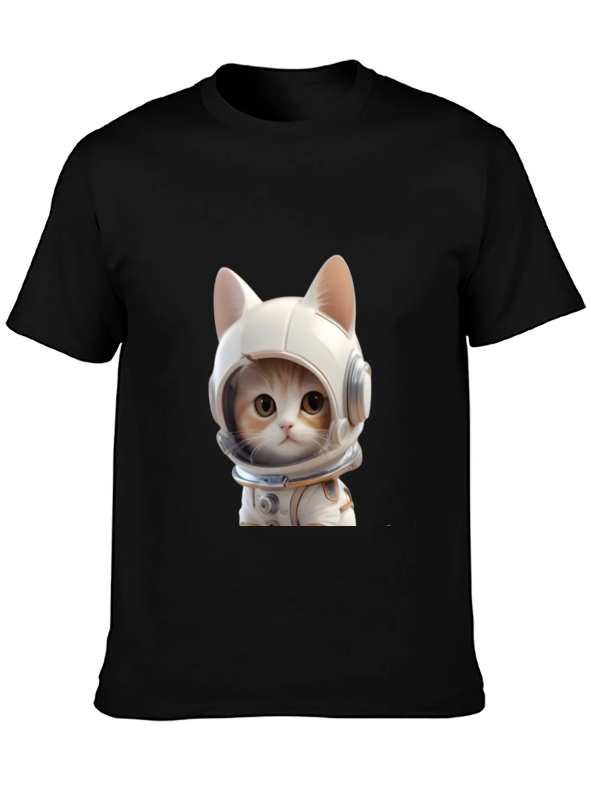 Cat Astronaut T-Shirt - Cool Space Kitten Tee product image 2